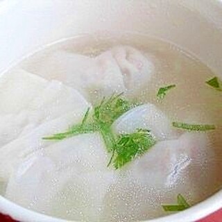 なめらか水餃子